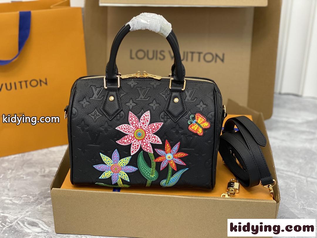 LV × YK スピーディ･バンドリエール 25 ルイ・ヴィトン バッグ コピー M46415 レディース-0