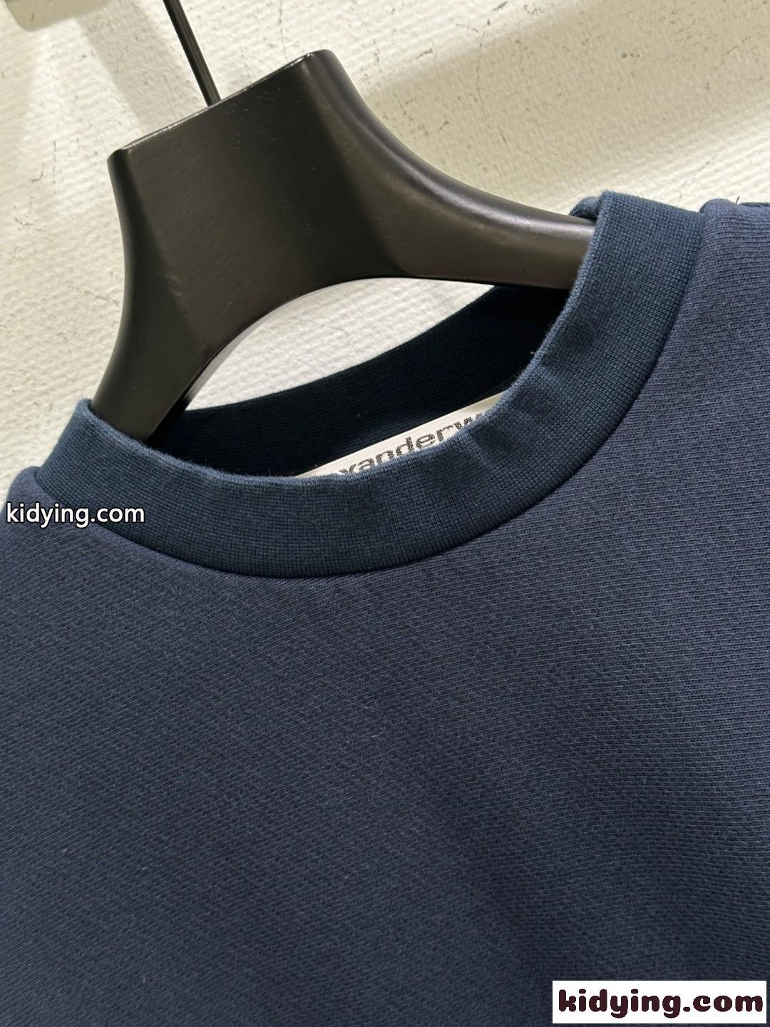 アレキサンダーワング Tシャツ 偽物 ユニセックス コットン スウェットシャツ-1