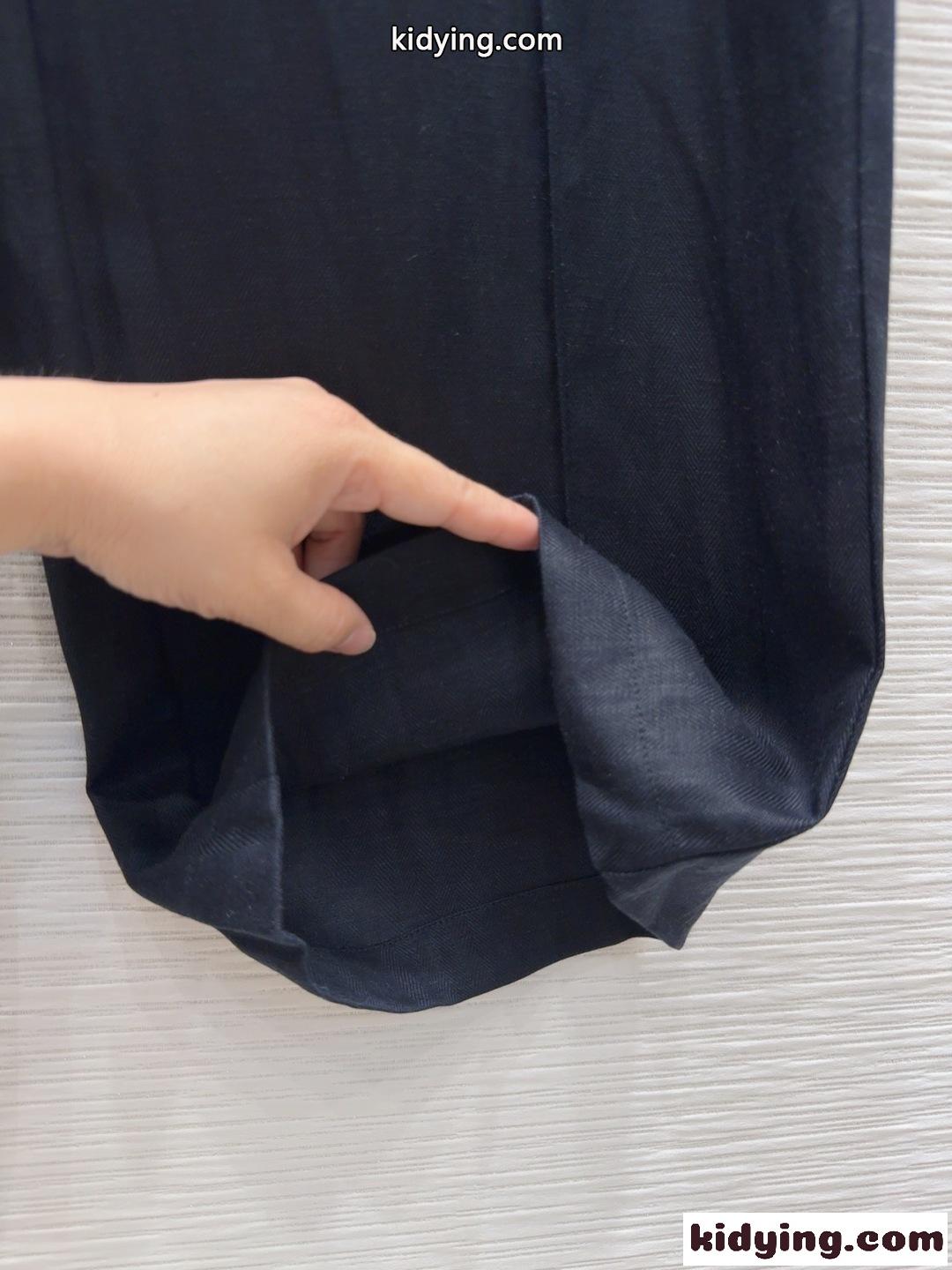 カジュアル ロゴ ロングパンツ アレキサンダーワング パンツ 偽物 ブラック-0