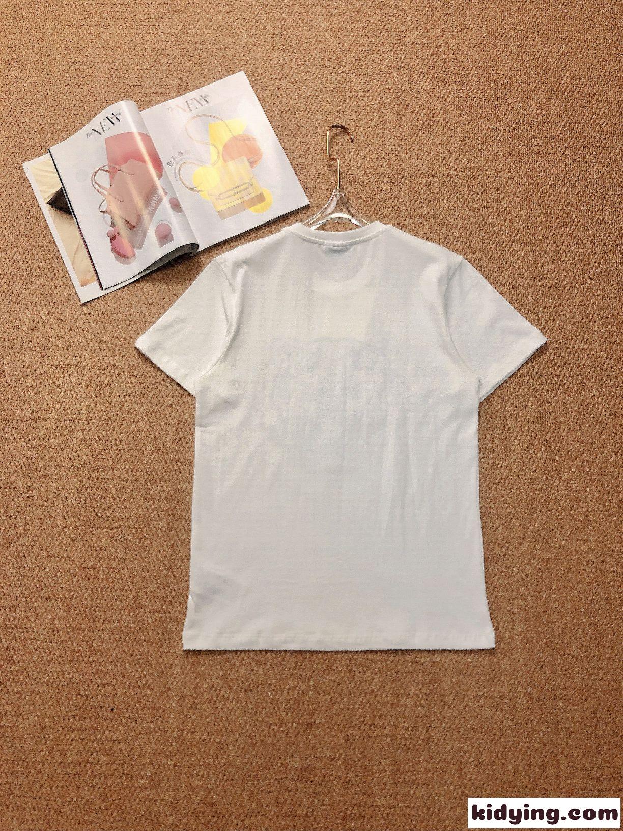 定番 人気 タイガー 刺繍 コットン クールネック ケンゾー tシャツ レディース コピー 半袖 トップス 着心地いい-0