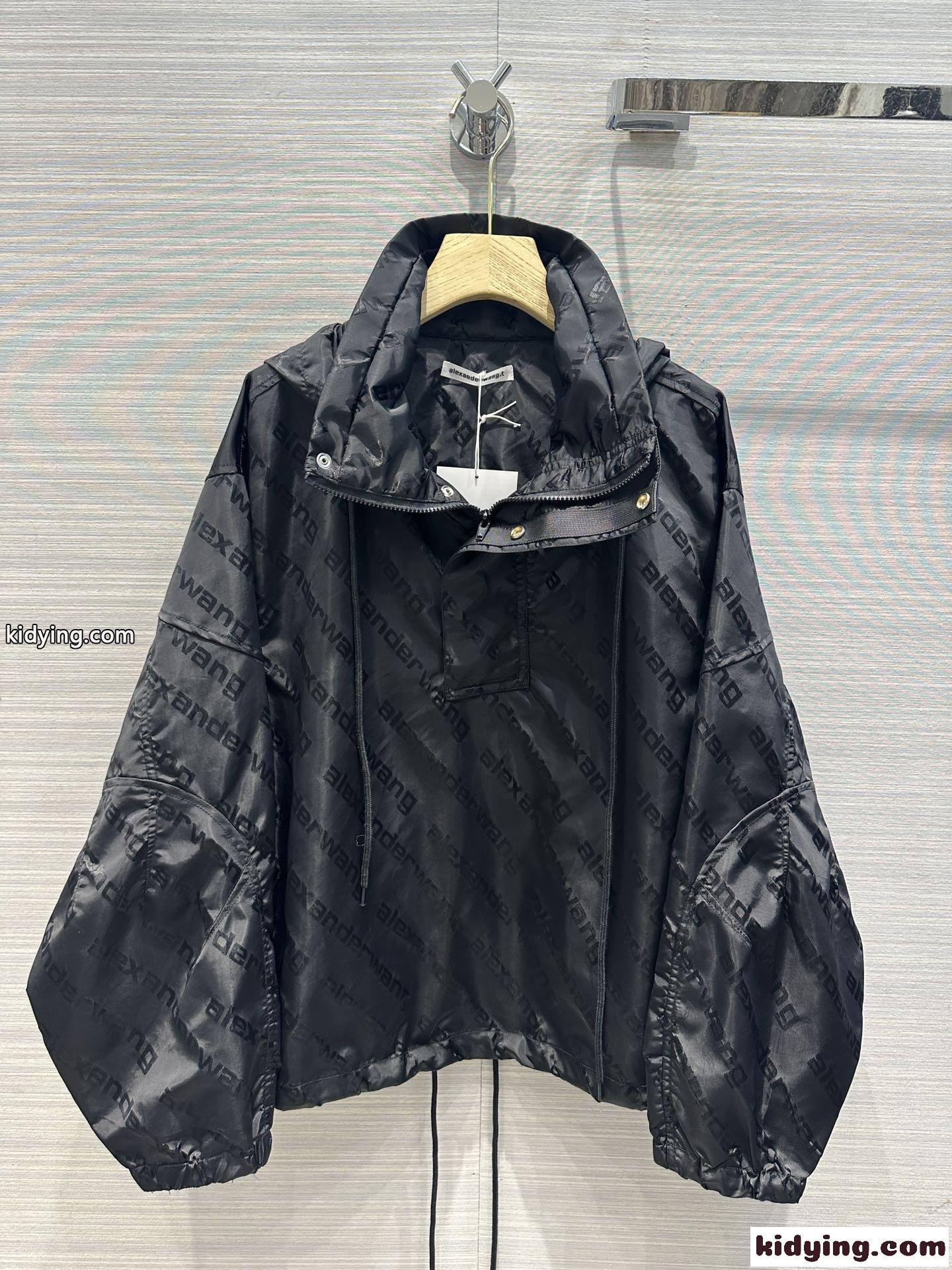 ハーフジップトラックジャケット アレキサンダーワング ジャケット コピー ユニセックス-1