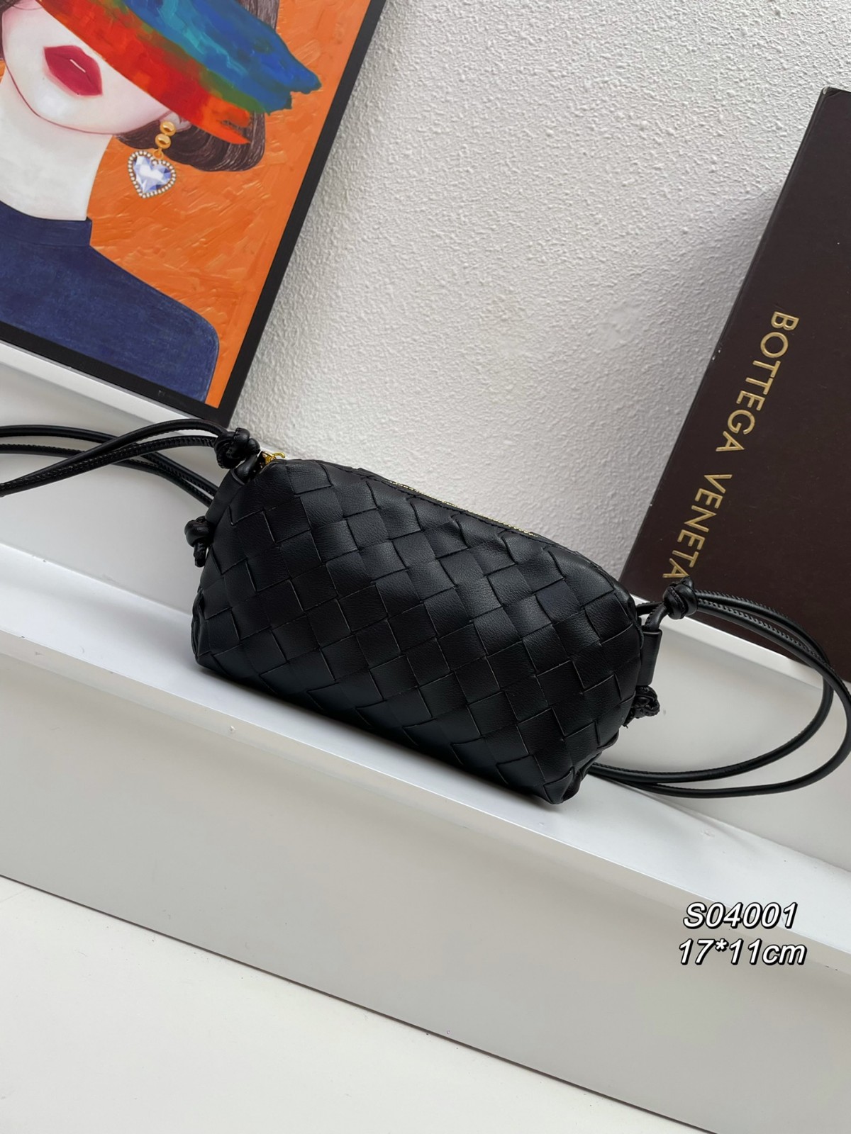 大人気 ミニ ループ カメラバッグ ボッテガ・ヴェネタ バッグ コピー ブラック-2