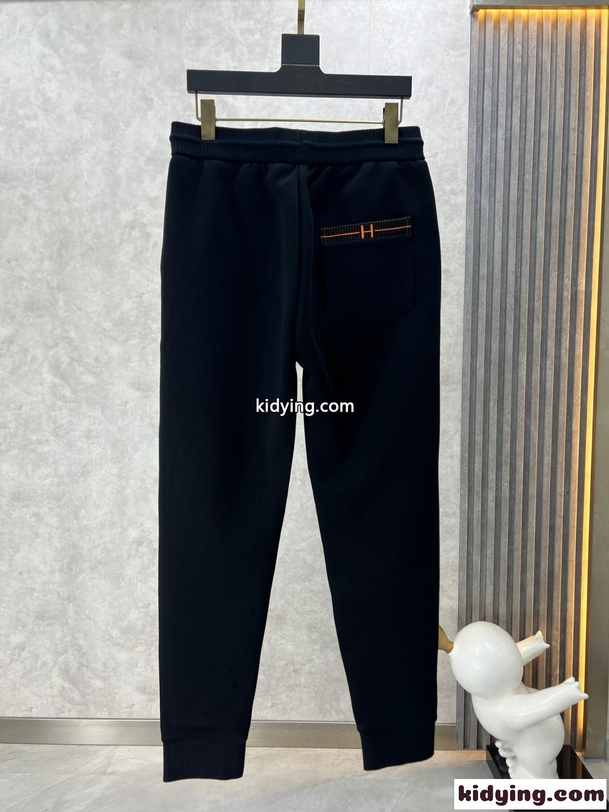 シンプル カジュアル エルメス パンツ コピー メンズ ジョギングパンツ-1