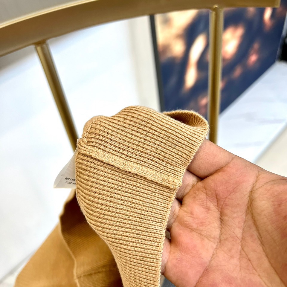 ヴェルサーチェ セーター コピー ウールブレンド ニット トップス メンズ キャメル-3