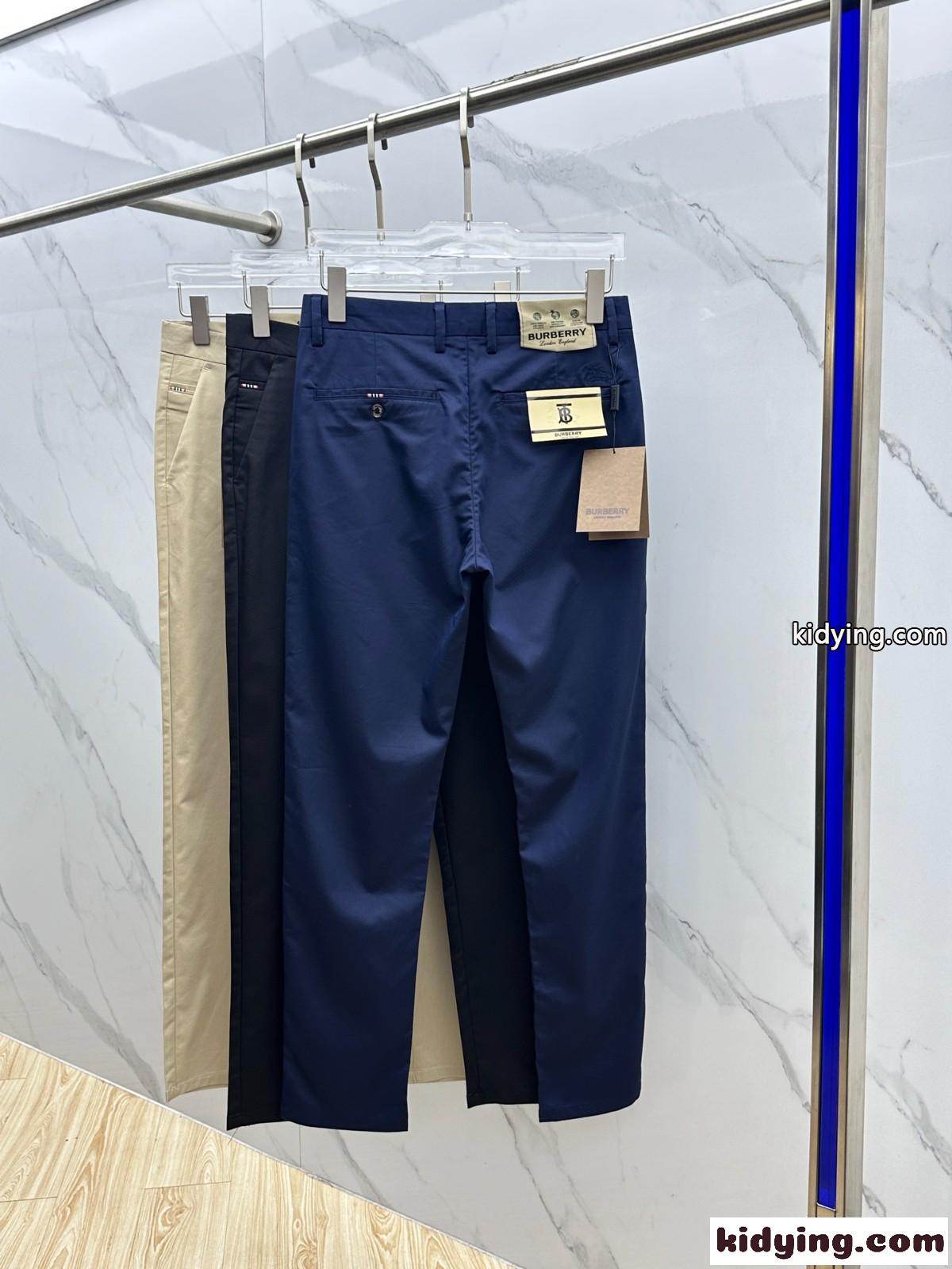 3色あり 上品 カジュアル スラックス バーバリー パンツ コピー メンズ-3