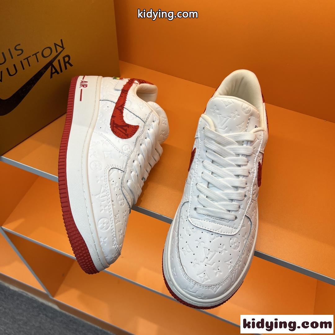 LV x OFF-WHITE x Nike オフホワイト スニーカー コピー レースアップ 人気 おしゃれ カジュアル-0