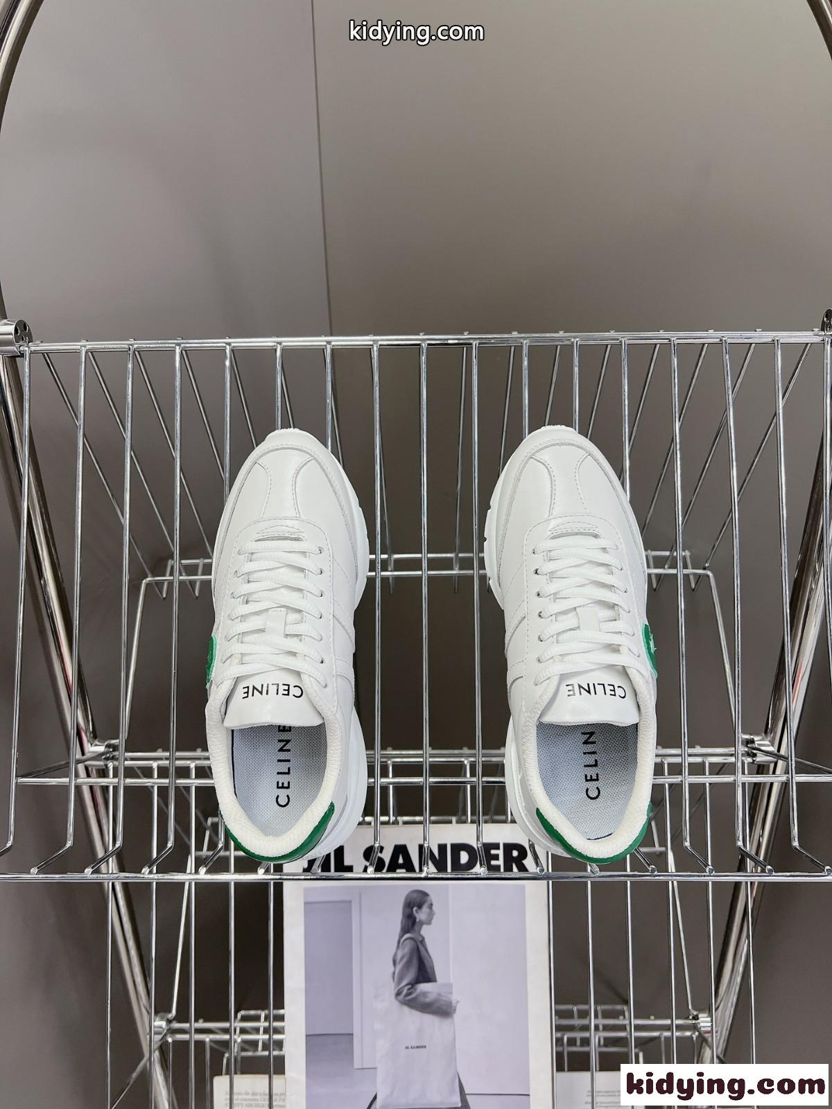 セリーヌ スニーカー コピー CELINE ランナー CR-02 レースアップ ロースニーカー-4