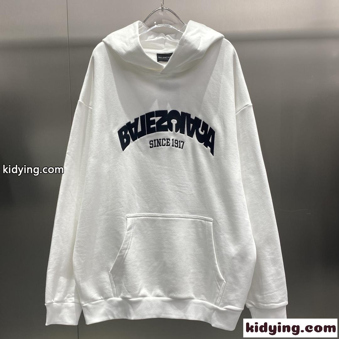 カジュアル バレンシアガ BACK FLIP ROUND HOODIE オーバーサイズ コピー-0