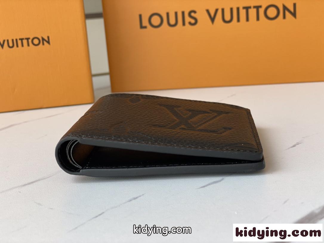 定番 おしゃれ 人気 小銭入れ ウォレット 高級 ファッション 二つ折り ルイ・ヴィトン 財布 コピー-1