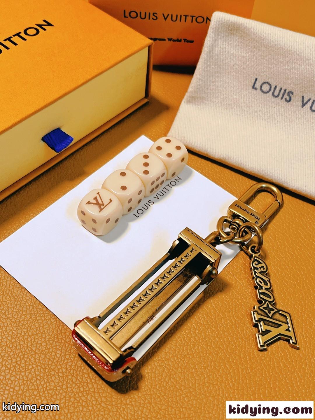ルイヴィトン キーホルダー コピー バッグチャーム･LV ラバーズ ダイス-4