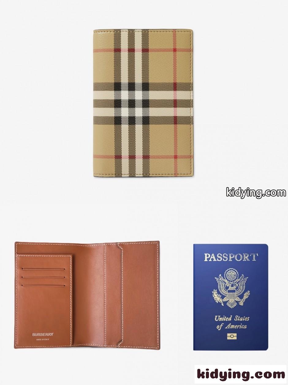 エレガント 人気 Burberry バーバリー チェック パスポートホルダー スーパーコピー-0