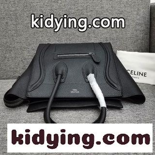 セリーヌ バッグ 人気 コピー 中号原単Celineセリーヌluggage笑顔のバッグ 輸入ヘッド層の最高級牛革-0