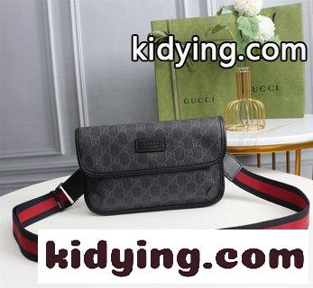 アップグレード版Gucci Supremeウエストポーチ 軽いウエストポーチ ショルダーバッグである-0