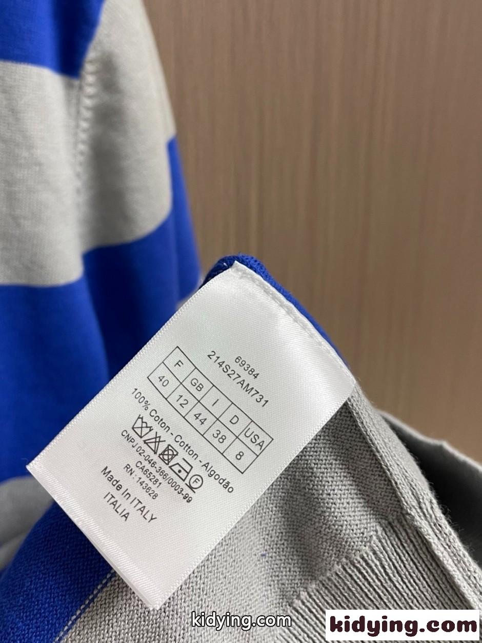 カジュアル コットンニット 半袖Tシャツ クリスチャン・ディオール Tシャツ コピー-3