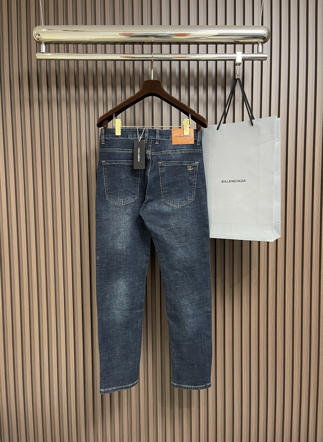 カジュアル 合わせやすい ドルチェ&ガッバーナ ジーンズ 偽物 デニムパンツ-0