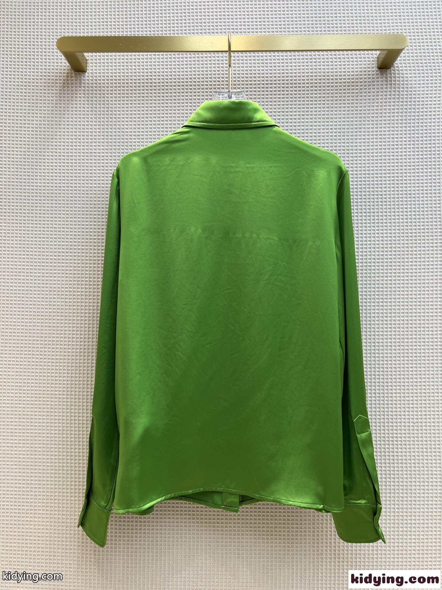シンプル 上品 無地 長袖 柔らかい ボッテガヴェネタ シャツ コピー レディース トップス-4