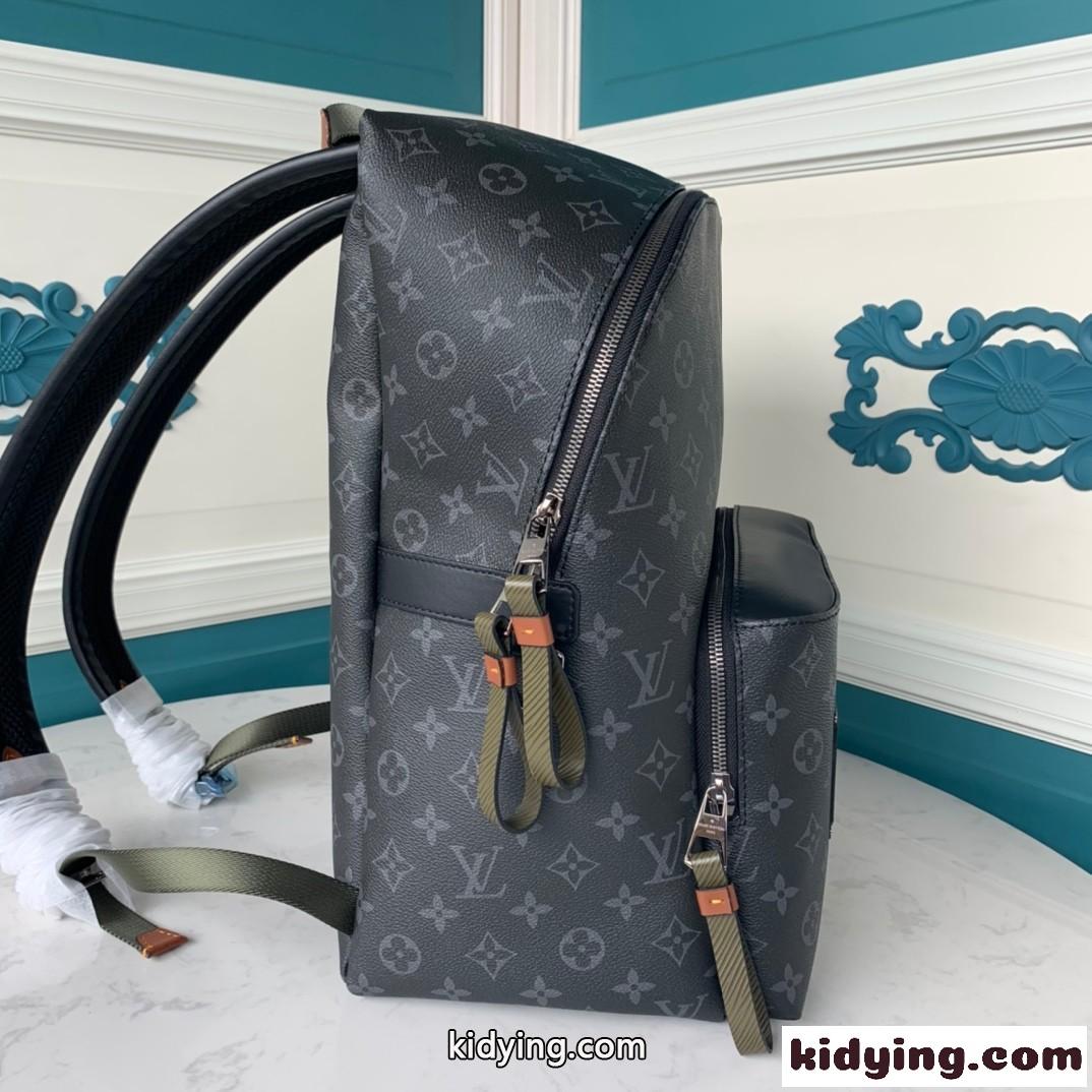 M45218 Monogram Eclipse ルイヴィトン メンズバッグ コピー バックパック Gaston Labels 限定版-1