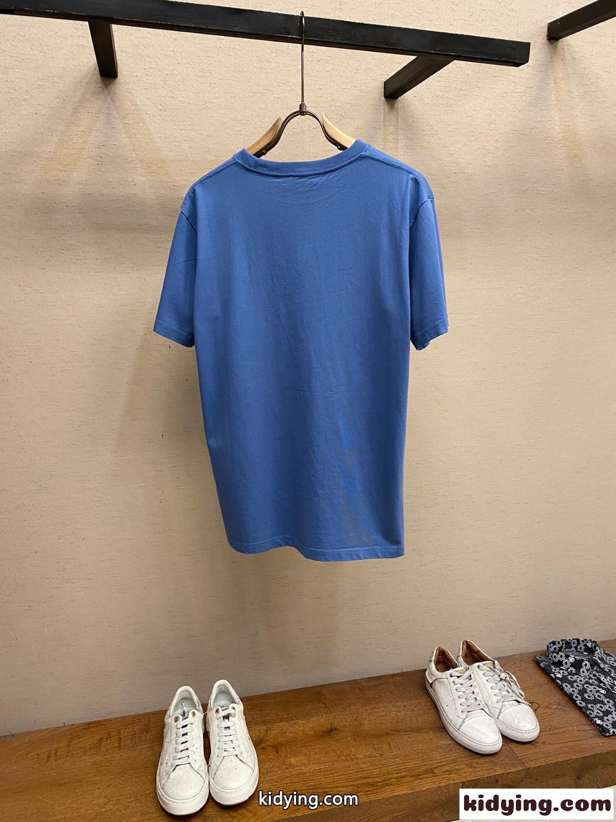 カジュアル クリスチャン・ディオール 半袖Tシャツ コピー ロゴ入り クルーネック-2