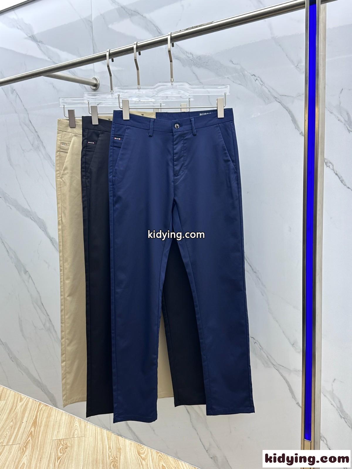 3色あり 上品 カジュアル スラックス バーバリー パンツ コピー メンズ-0