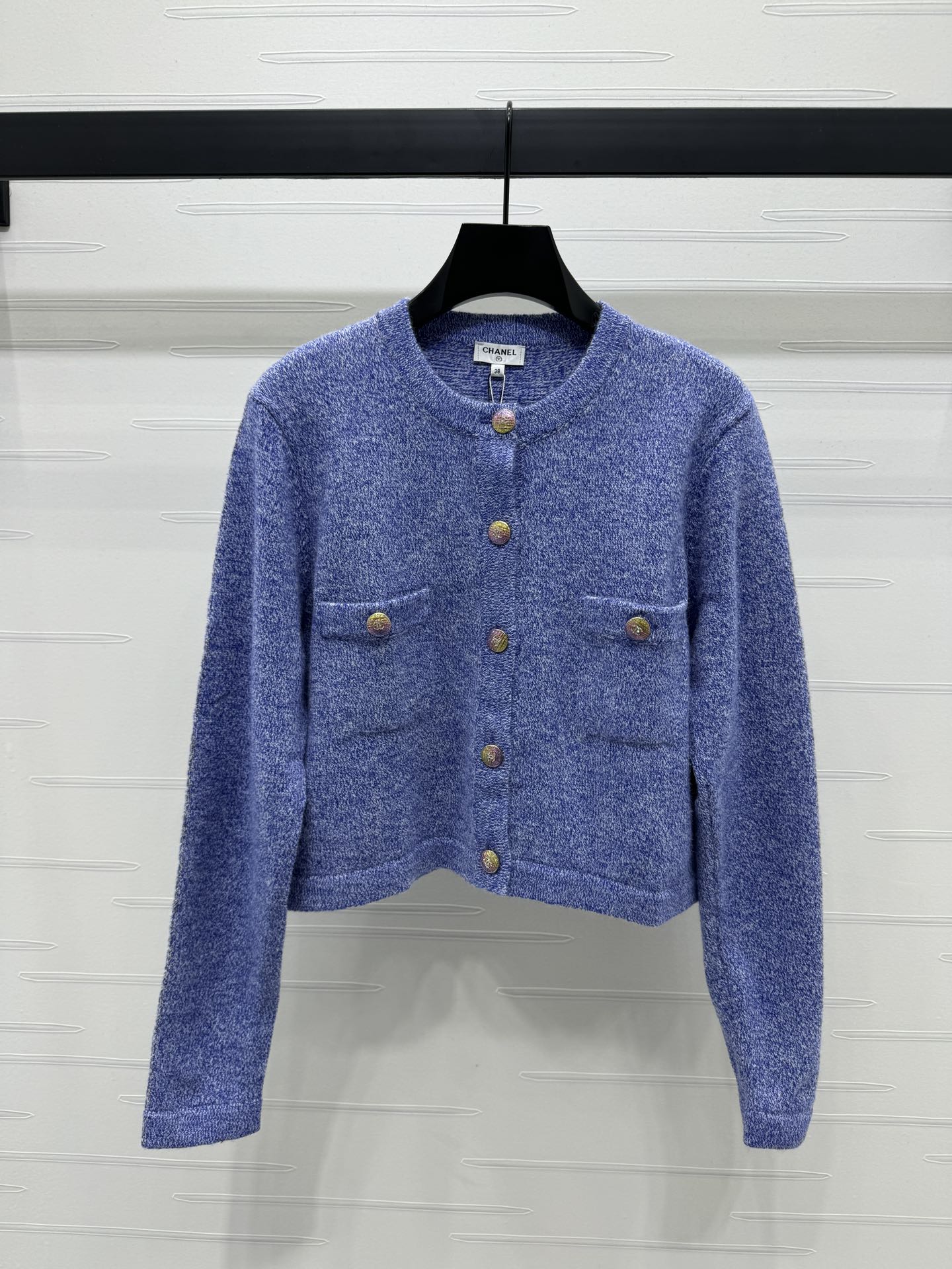 人気販売 chanel ニット セーター偽物 トップス 柔らかい 厚い シンプル レディース ブルー-0