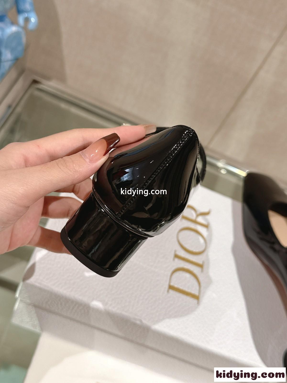 クリスチャン・ディオール シューズ コピー JOLIE DIOR パンプス 3.5cm ブラック-1