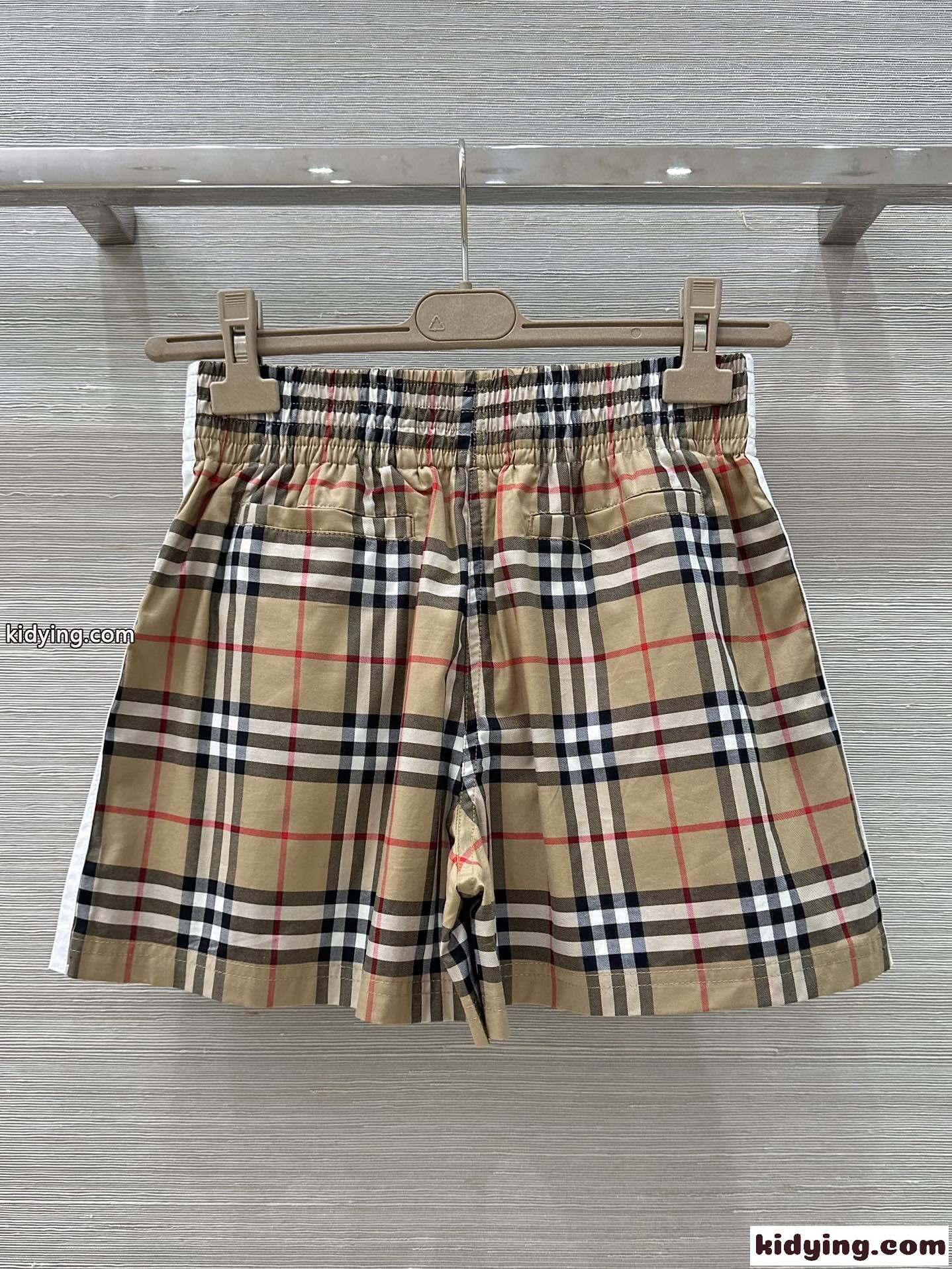 大人気 チェック コットンショーツ バーバリー パンツ コピー ショートパンツ-4