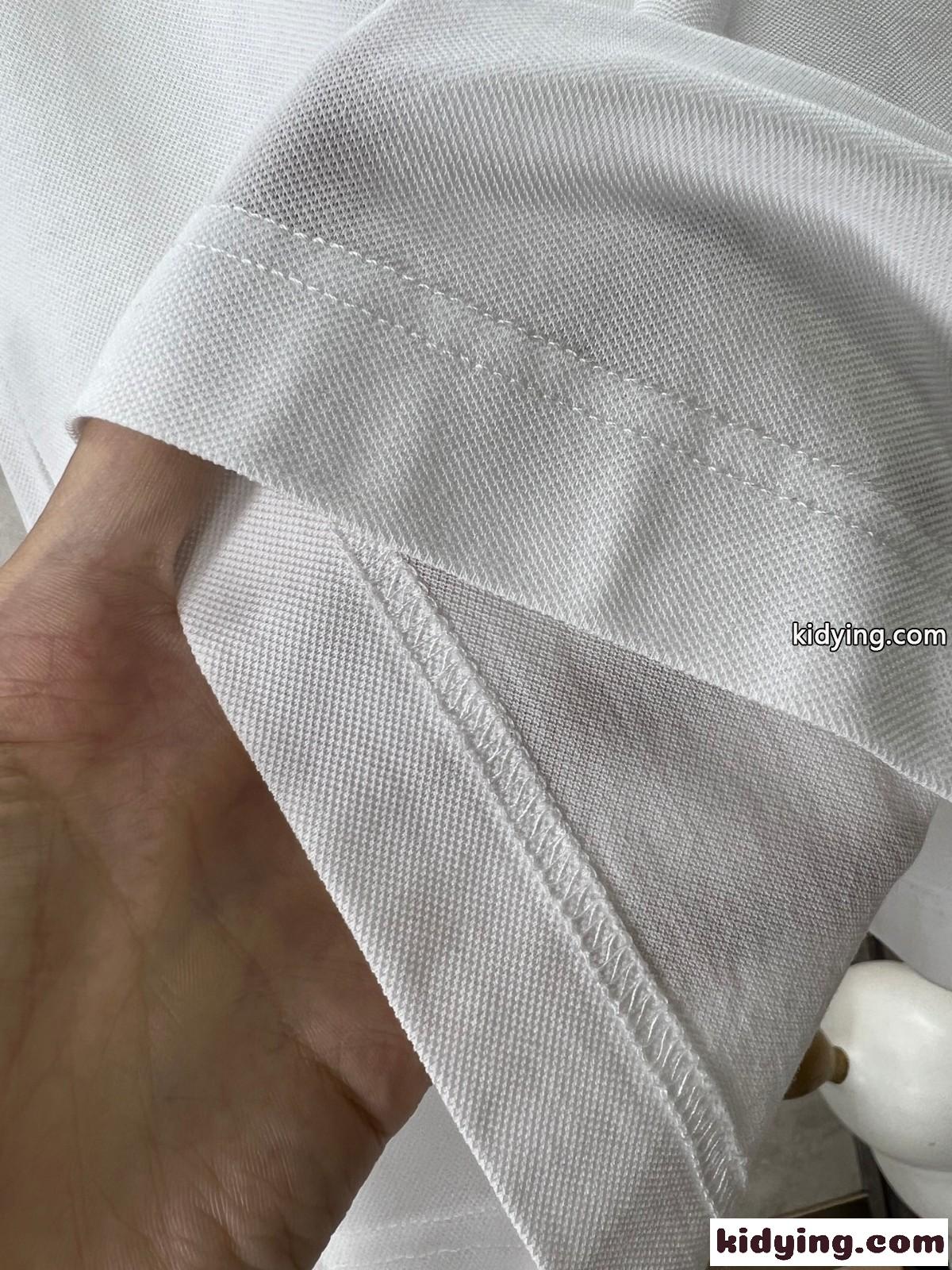 定番 人気 合わせやすい 半袖Tシャツ エルメス Tシャツ コピー ホワイト-3