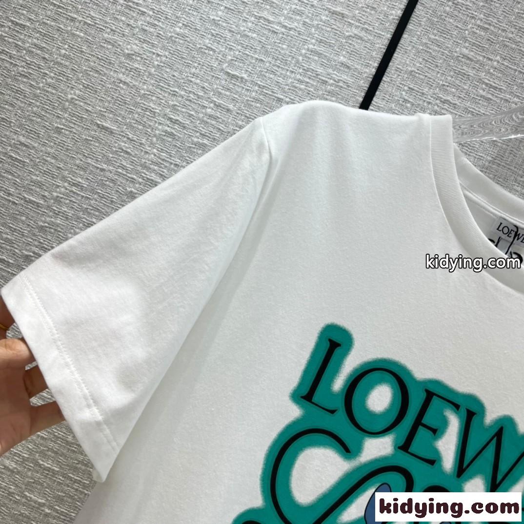 LOEWExTOTORO 可愛い プリント 人気 新作 ロエベ tシャツ コピー 半袖 春夏 トップス-0