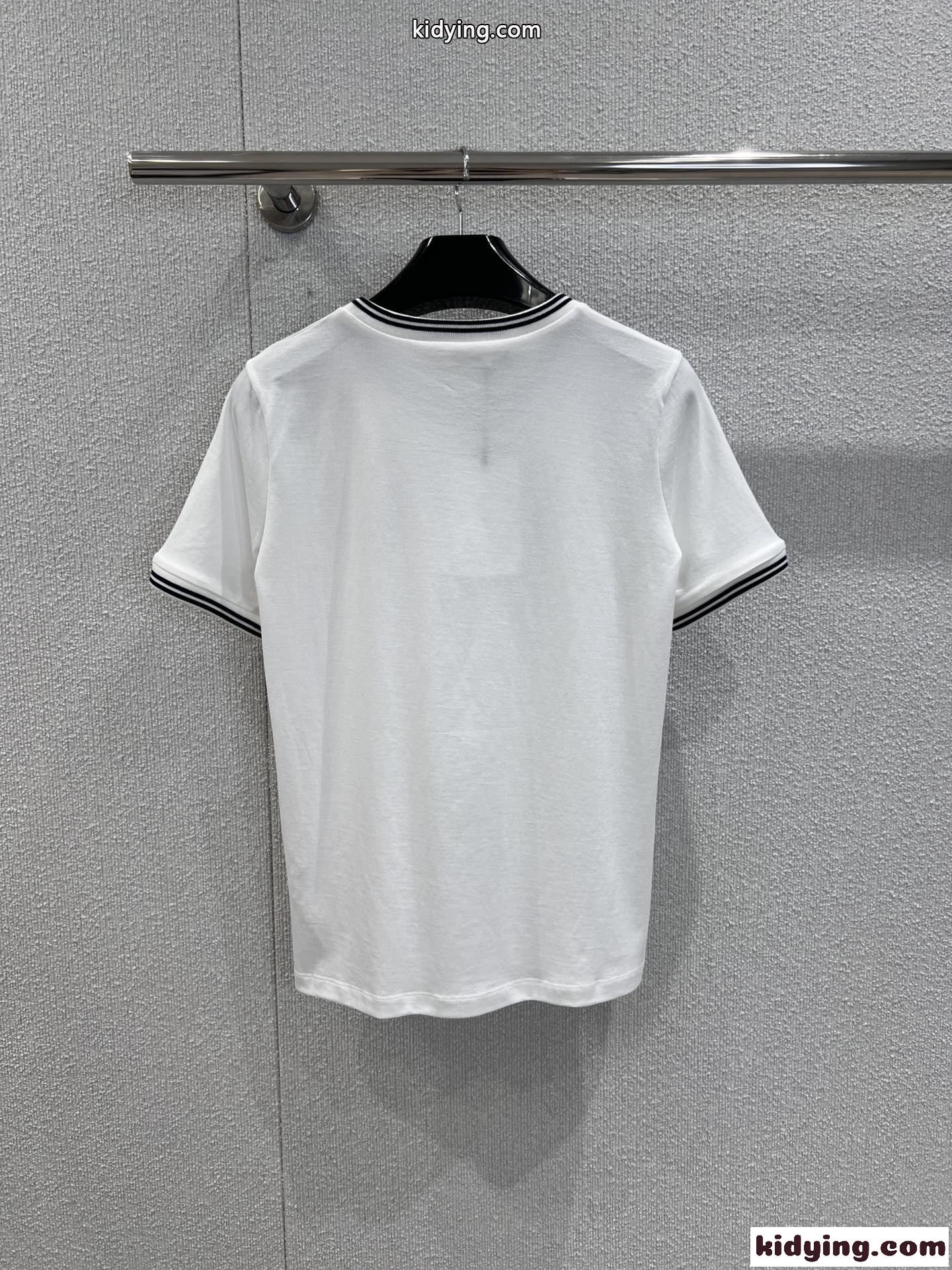 大人気&70’S トリオンフ Tシャツ セリーヌ Tシャツ コピー クルーネック-2