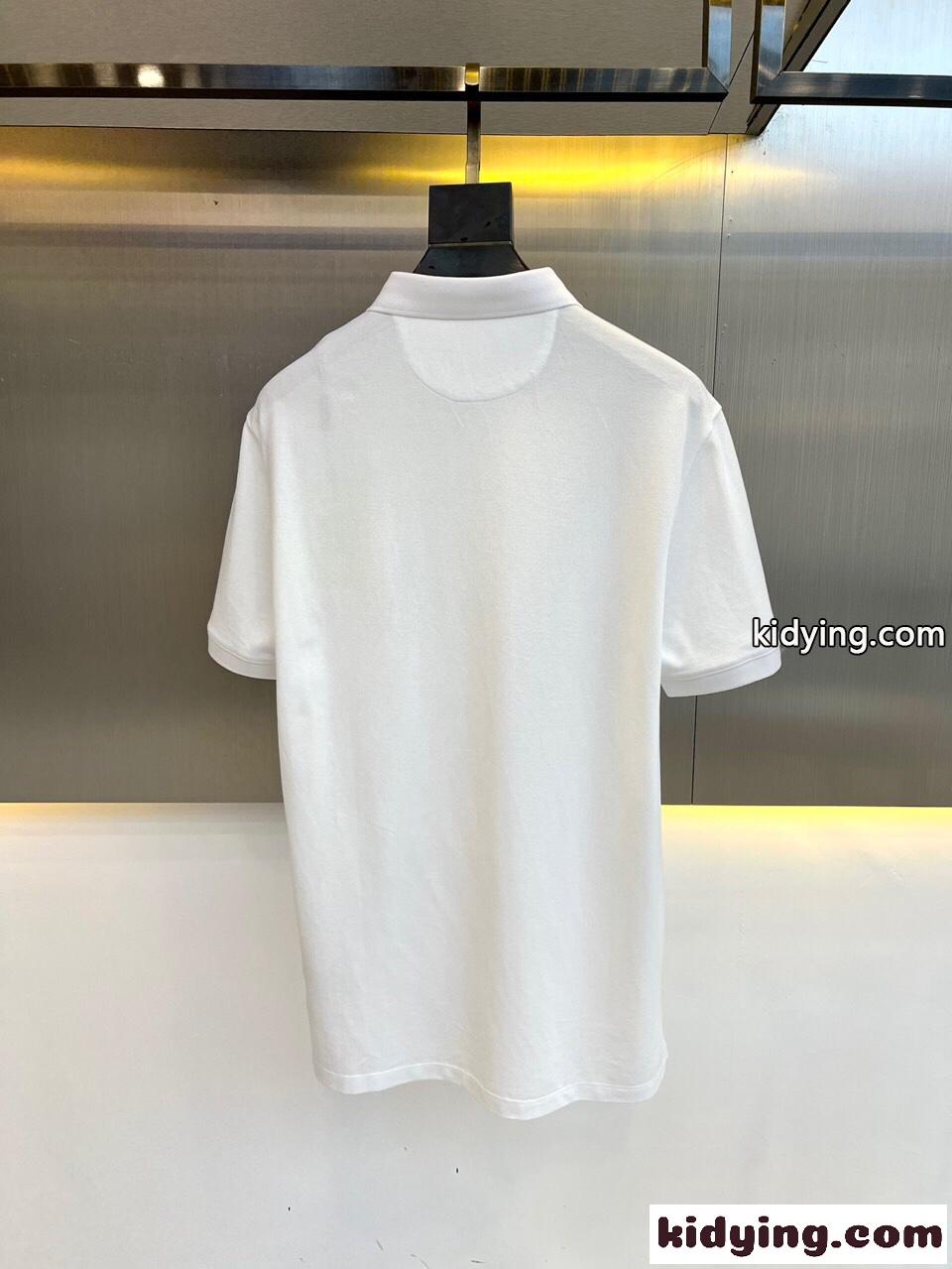 人気 Vロゴ コットン ポロシャツ ヴァレンティノ Tシャツ コピー メンズ トップス-4