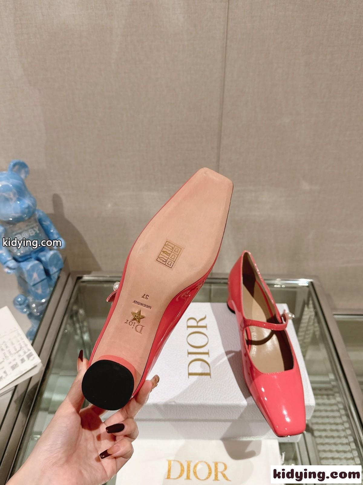 クリスチャン・ディオール シューズ コピー JOLIE DIOR パンプス 3.5cm ピンク-4