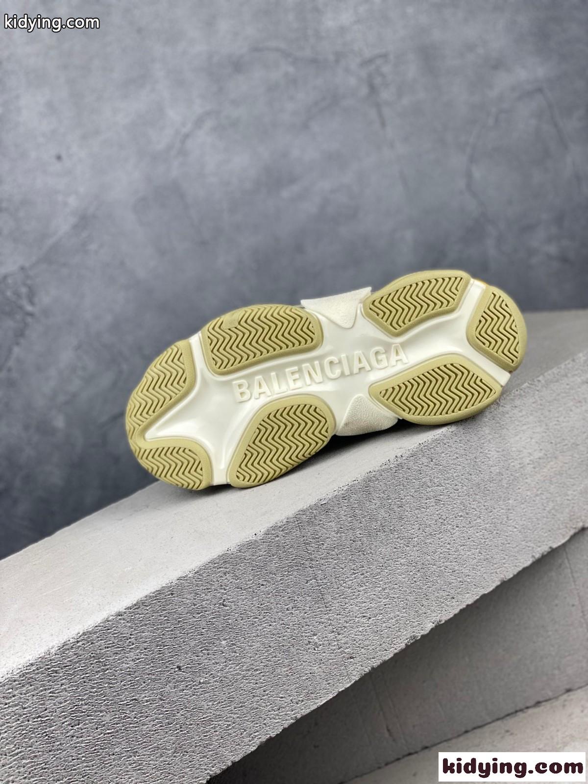 Balenciaga x GUCCI 個性的 花柄 人気 レースアップスポーツジューズ レディース メンズ おしゃれ バレンシアガ スニーカー コピー 厚底-3
