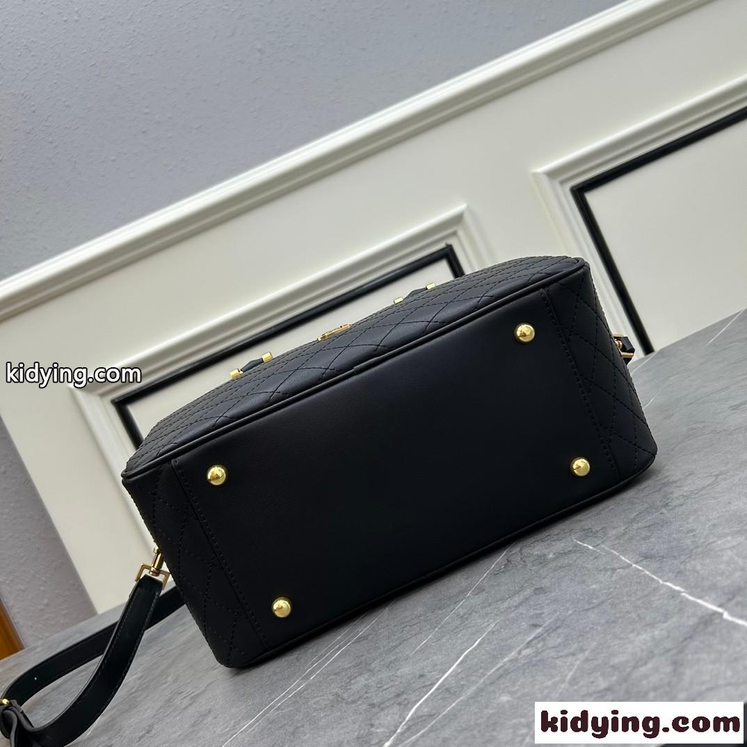 YSL リヤ ダッフルバッグ イヴ・サンローラン バッグ コピー 大容量 ブラック-2
