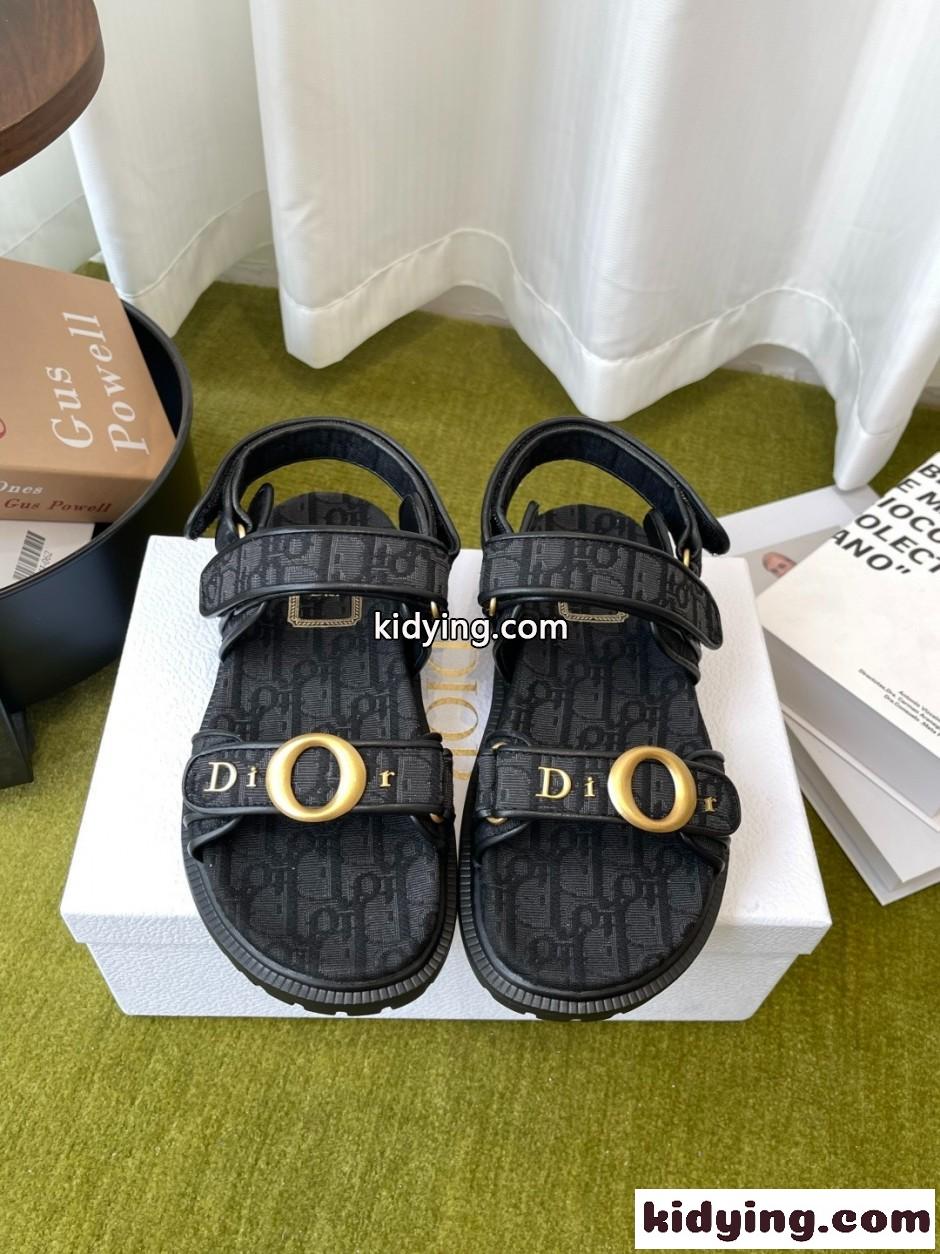 カジュアル クリスチャン・ディオール MyDior サンダル コピー ブラック-2
