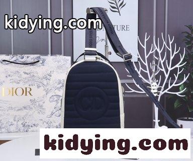 クリスチャンディオール バッグ 黒 コピー 黒のラメ入り牛革で丹念に作られ 正面飾りはDIOR AND PETER DOIGマーク-3