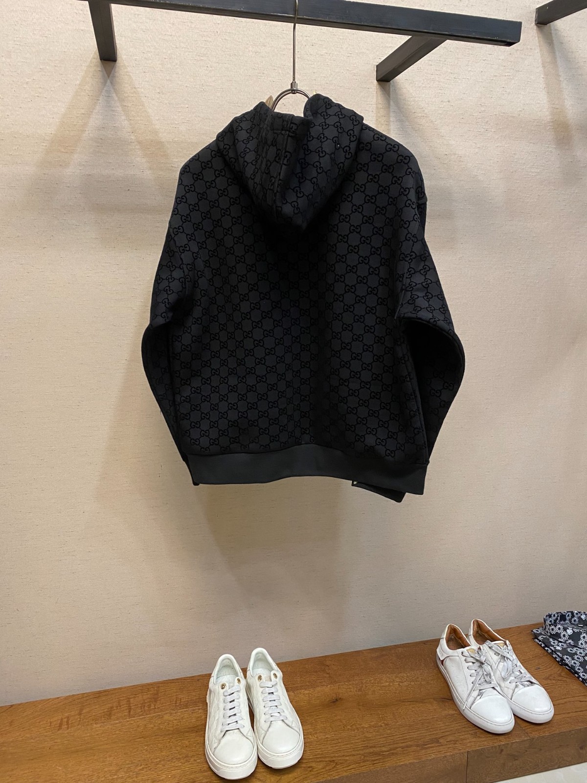 プリント ジャージー ジップ スウェットシャツ グッチ ジャケット コピー-2