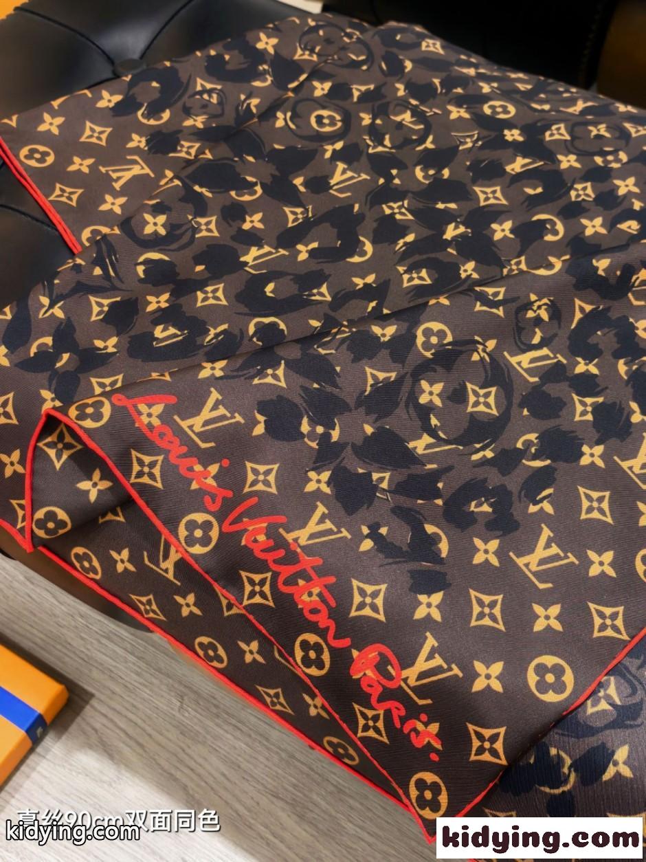 ルイ・ヴィトン スカーフ コピー スタイリッシュ カレ90・LV サファリ-2