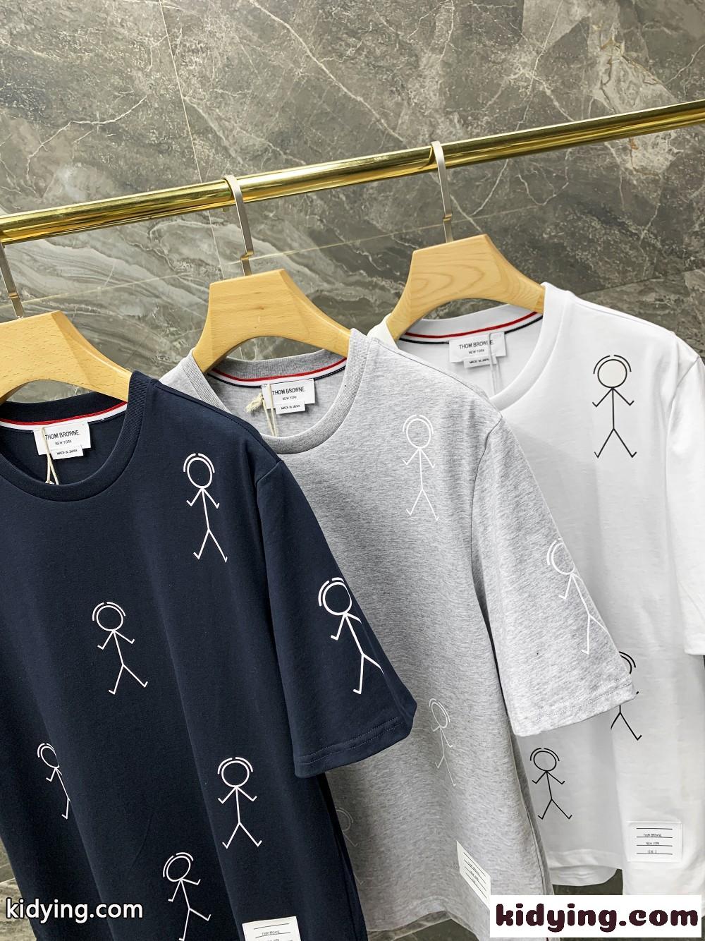 男女兼用 アイコン プリント クルーネック ドムブラウン tシャツ コピー 半袖 コットン-3