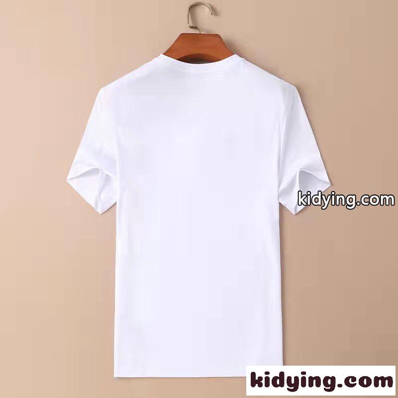 春夏 定番 クールネック ロゴ ドルチェ&ガッバーナ Tシャツ コピー メンズ 柔らかい 着心地いい 合わせやすい-3