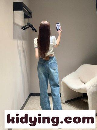 レーザーディストレストロゴ ジーンズ アレキサンダーワング パンツ コピー デニムパンツ-3