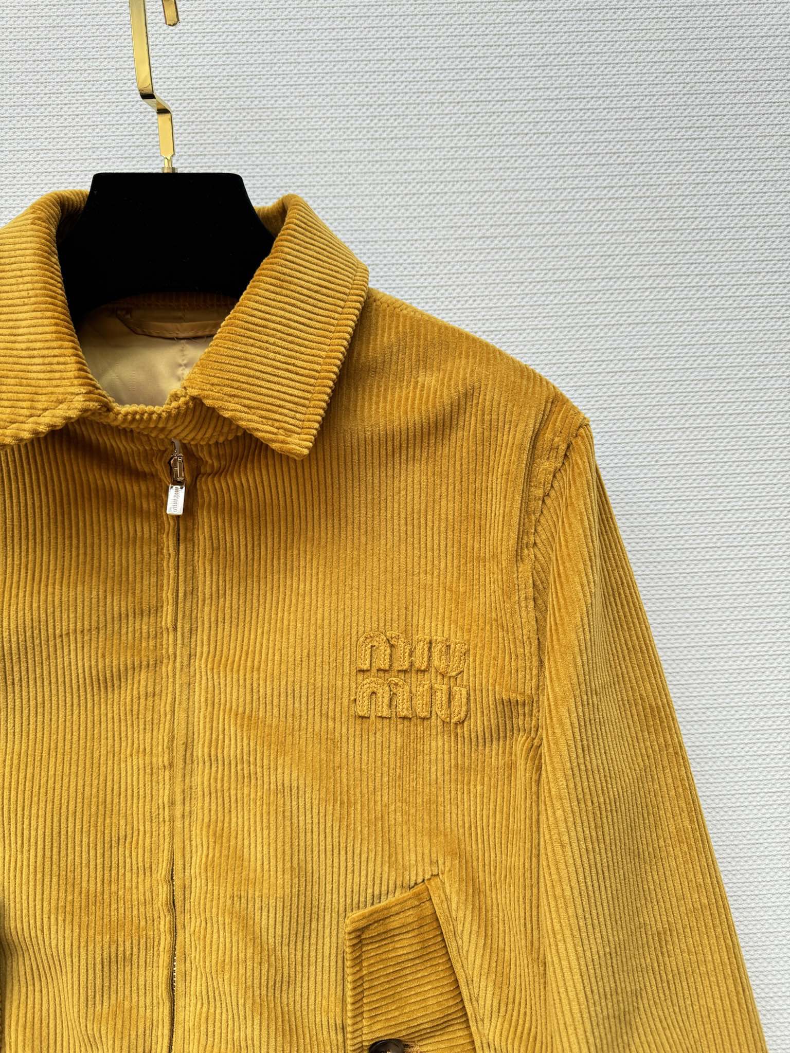 コーデュロイ ブルゾンジャケット ミュウミュウ ジャケット コピー-2