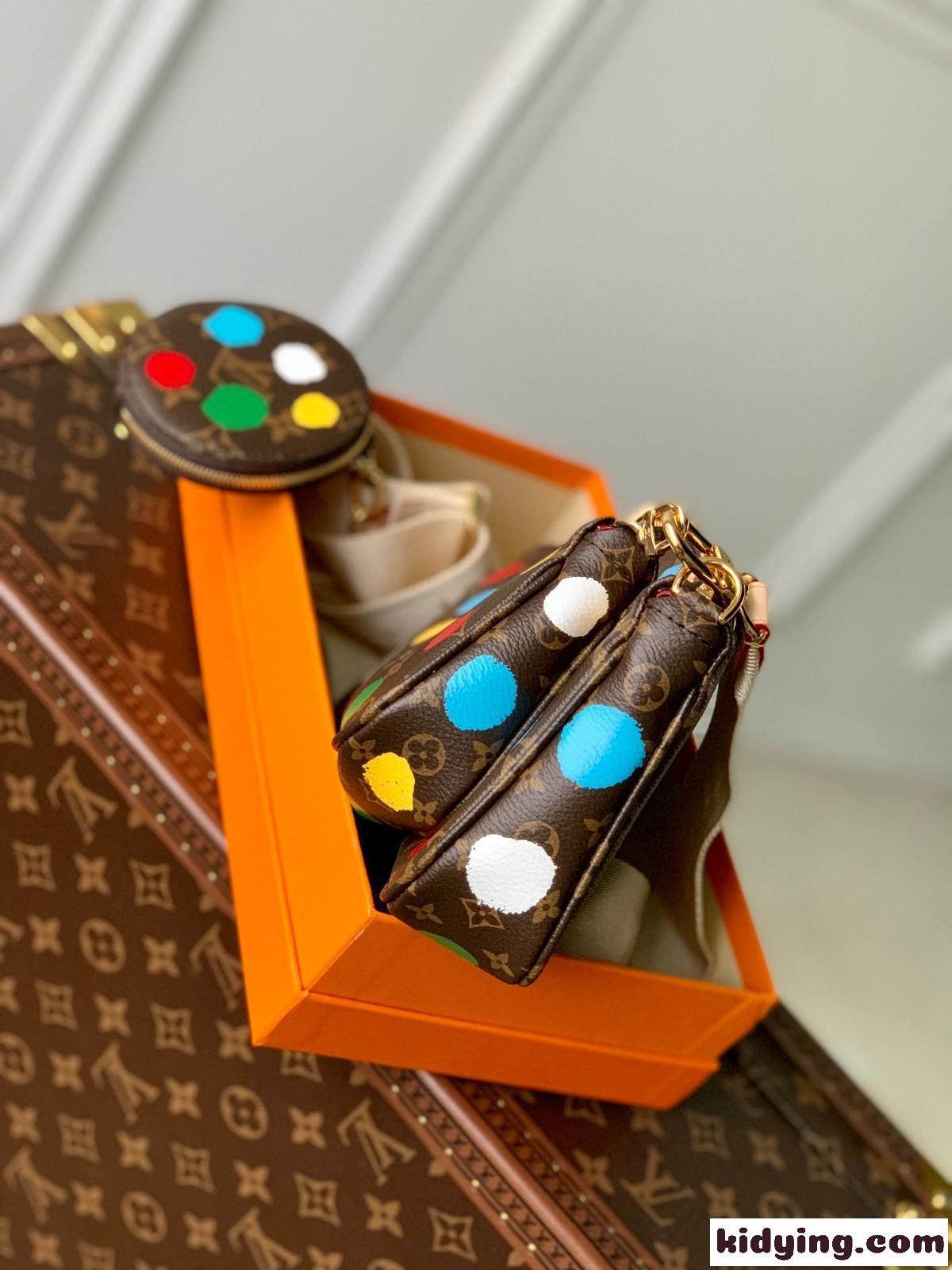 M46385 LV × YK ミュルティ･ポシェット･アクセソワール ルイ・ヴィトン バッグ コピー-1