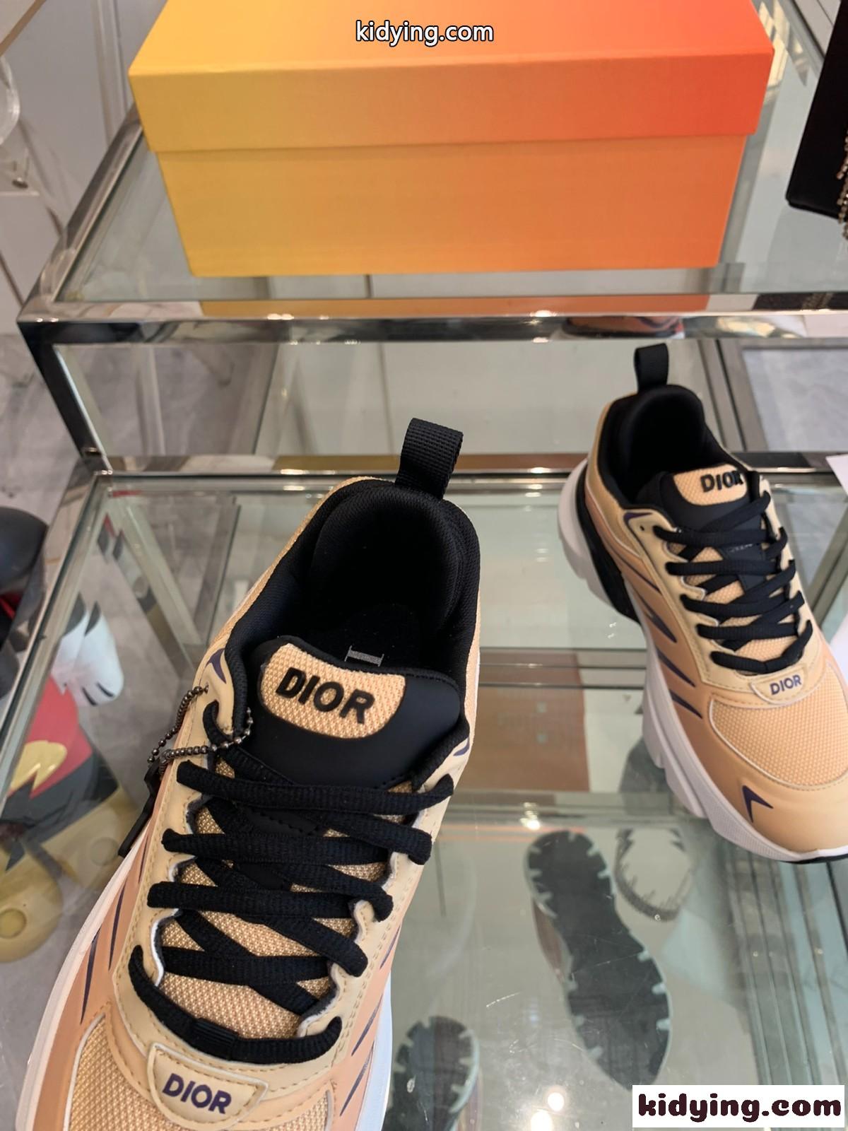 限定 大人気 DIOR AND LEWIS HAMILTON クリスチャン・ディオール スニーカー スーパーコピー オレンジ-2