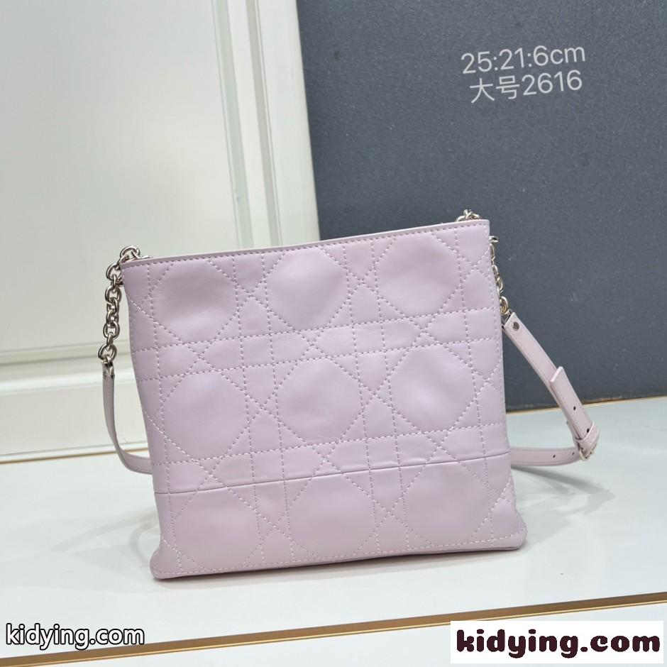 大人可愛い Dior Trianon チェーン付き バッグ クリスチャン・ディオール コピー ピンク-1