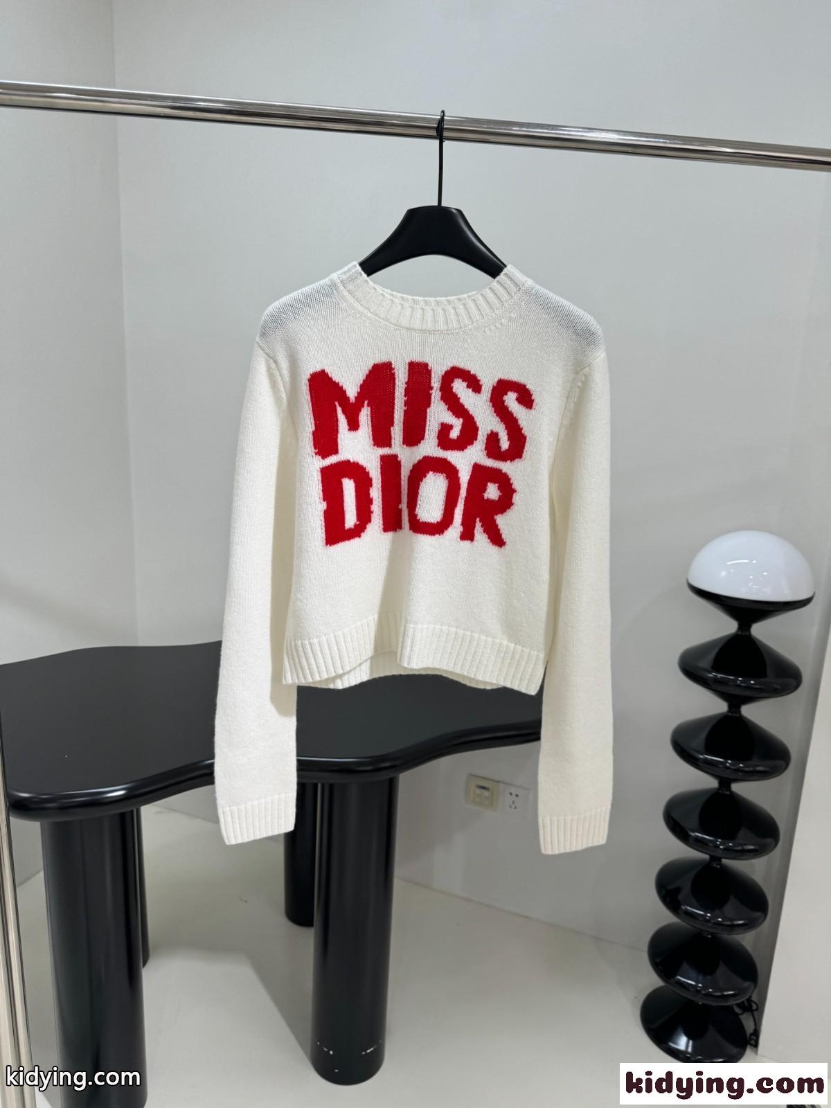 Miss Dior クルーネックニット クリスチャン・ディオール セーター コピー-0