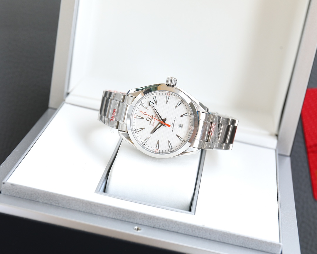 定番 オメガ 時計 コピー おしゃれ 41mm シーマスター メンズ 腕時計 ウォッチ-1