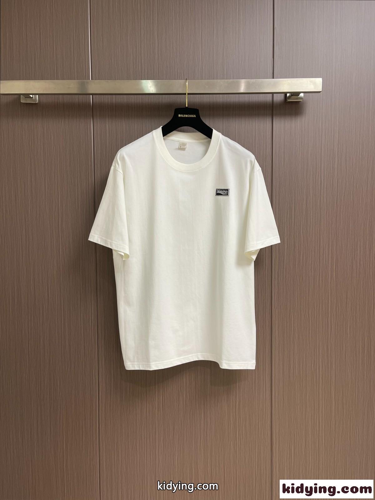バレンシアガ Tシャツ コピー 合わせやすい 人気 カジュアル ロゴ 半袖Tシャツ-1