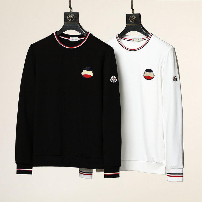 合わせやすい 定番 クールネック モンクレール 長袖tシャツ コピー カジュアル オシャレ 人気 プルオーバー トップス-0