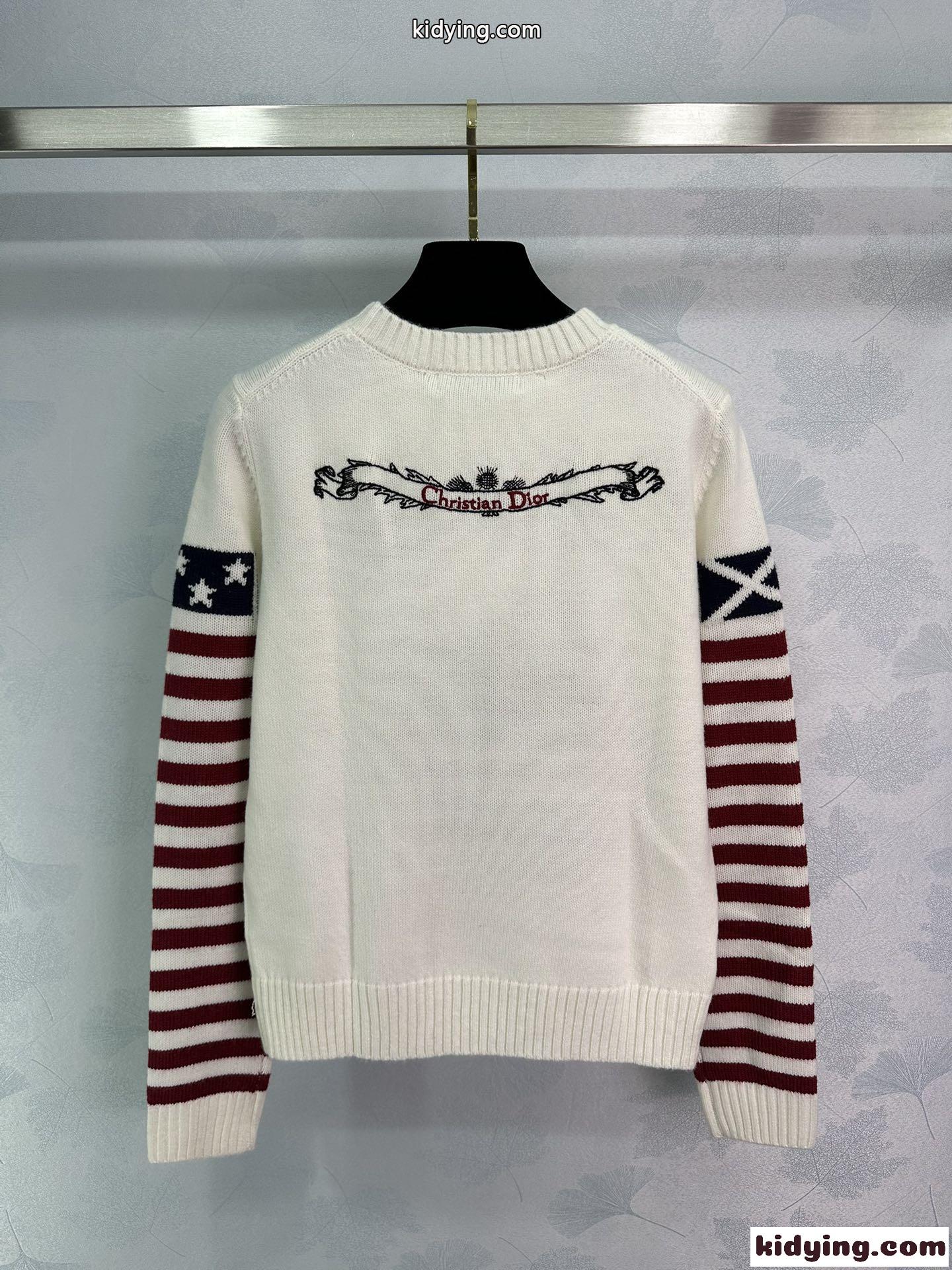 Dior Scotland Map カシミヤニット クリスチャン・ディオール セーター コピー-4