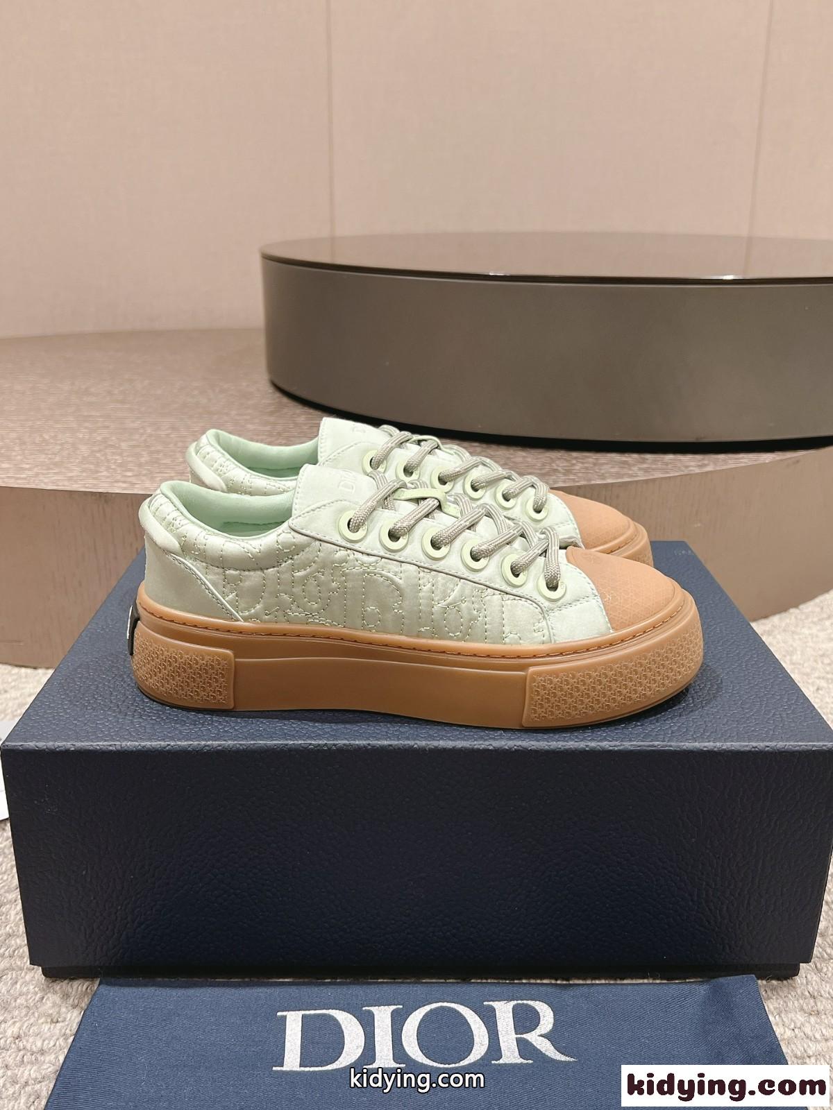 限定 DIOR AND STONE ISLAND B33 スニーカー クリスチャン・ディオール スニーカー スーパーコピー ライトグリーン-0